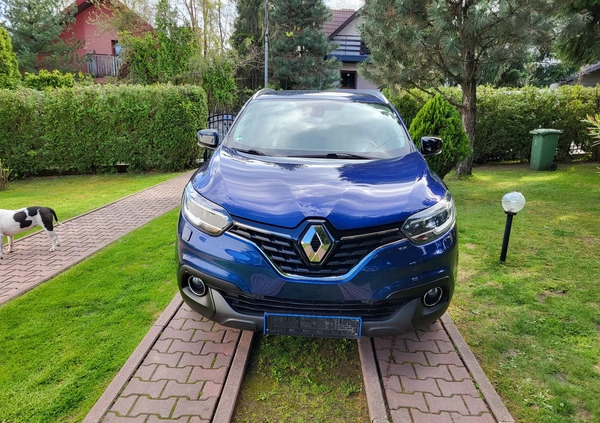 Renault Kadjar cena 61900 przebieg: 103200, rok produkcji 2018 z Gniew małe 67